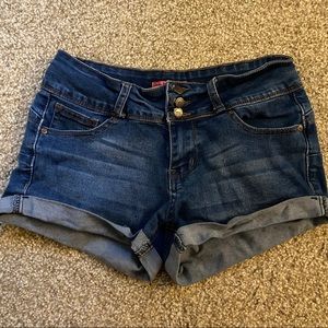 Dark Wash Shorts